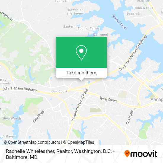 Rachelle Whiteleather, Realtor map