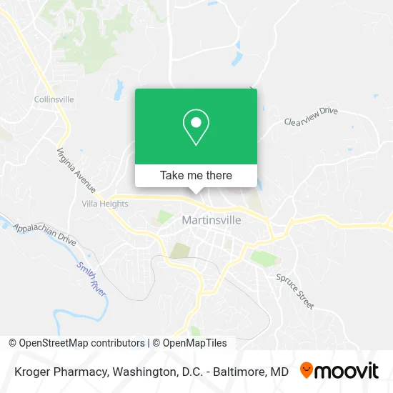 Kroger Pharmacy map