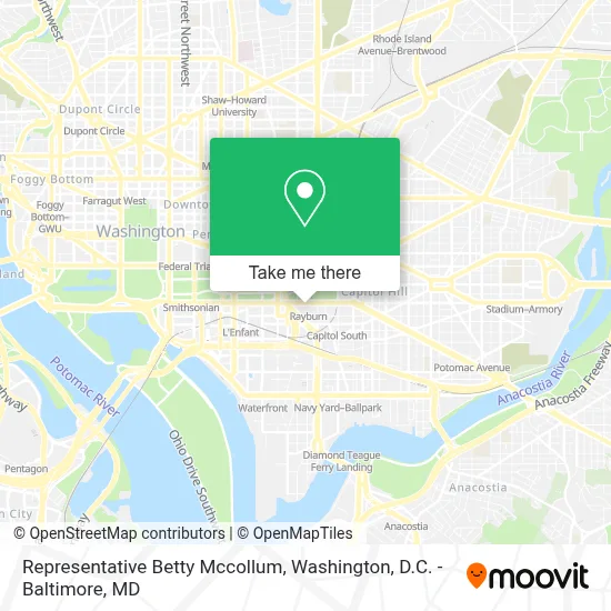 Representative Betty Mccollum map
