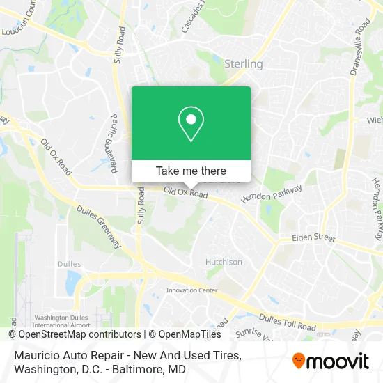 Mauricio Auto Repair - New And Used Tires map