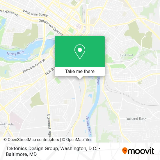 Tektonics Design Group map