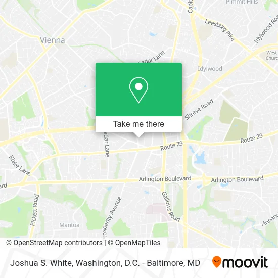 Joshua S. White map