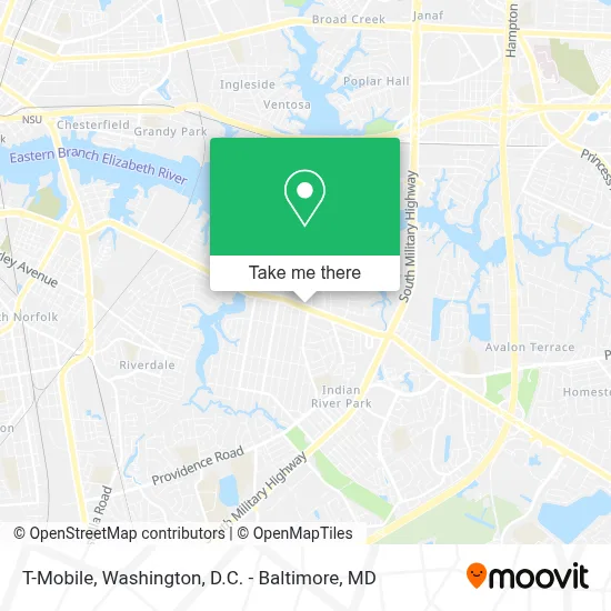 T-Mobile map