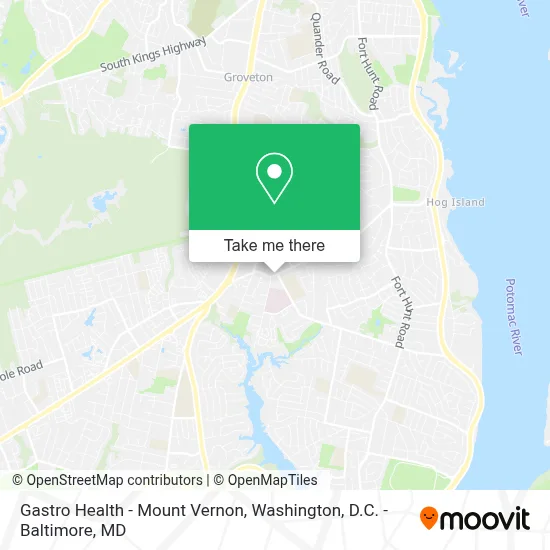 Gastro Health - Mount Vernon map