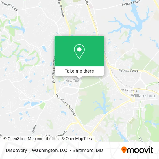 Discovery I map