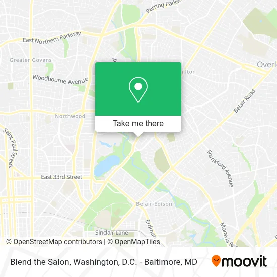 Blend the Salon map