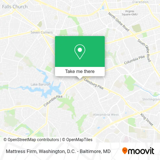 Mattress Firm map