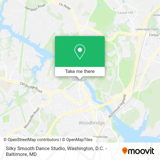 Silky Smooth Dance Studio map