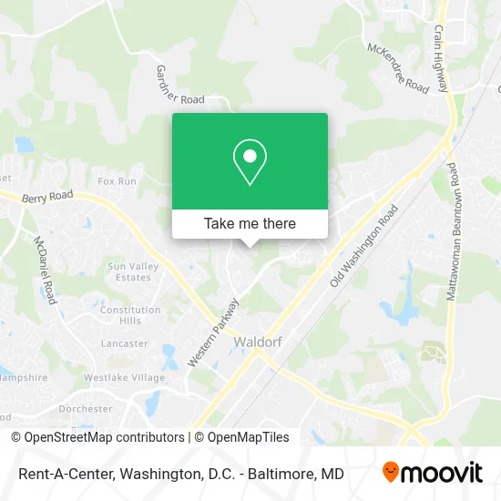 Rent-A-Center map