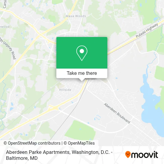 Aberdeen Parke Apartments map