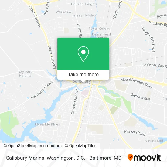 Salisbury Marina map