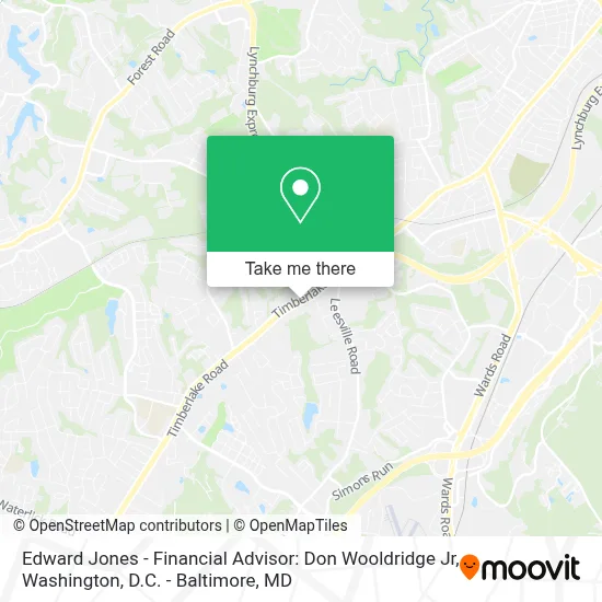 Edward Jones - Financial Advisor: Don Wooldridge Jr map