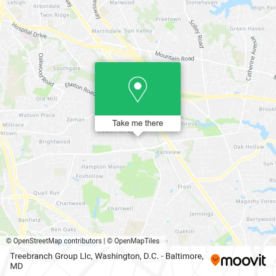 Treebranch Group Llc map