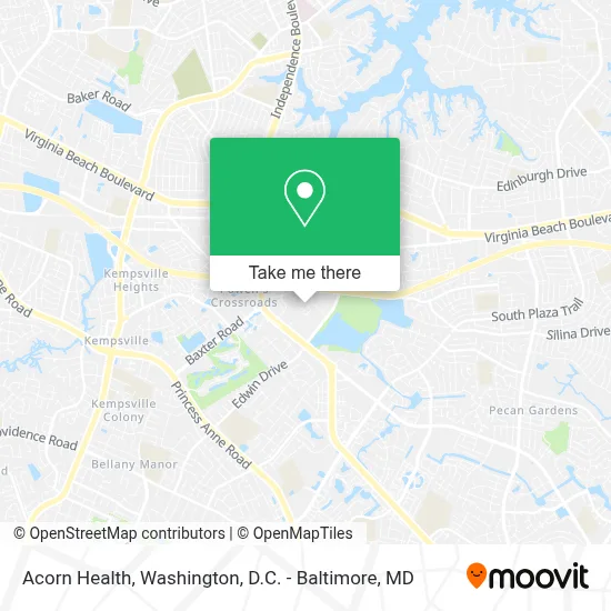 Acorn Health map