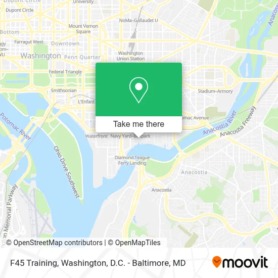 F45 Training map