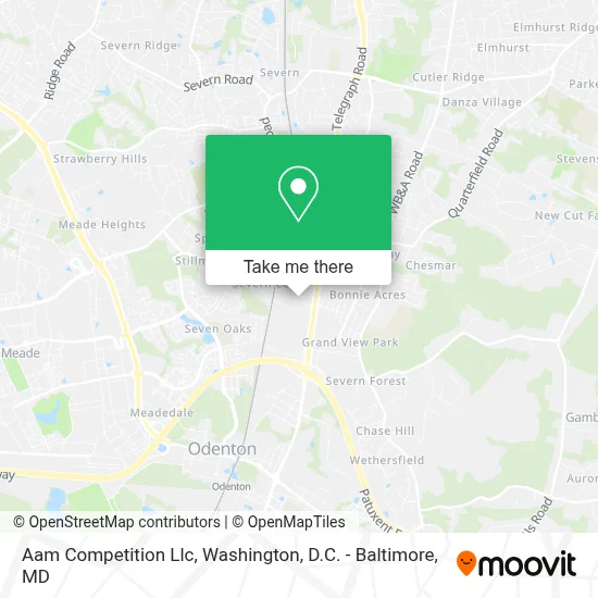 Aam Competition Llc map