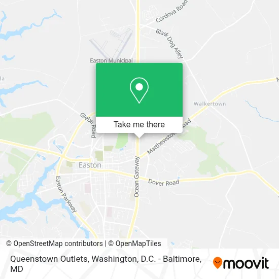 Queenstown Outlets map