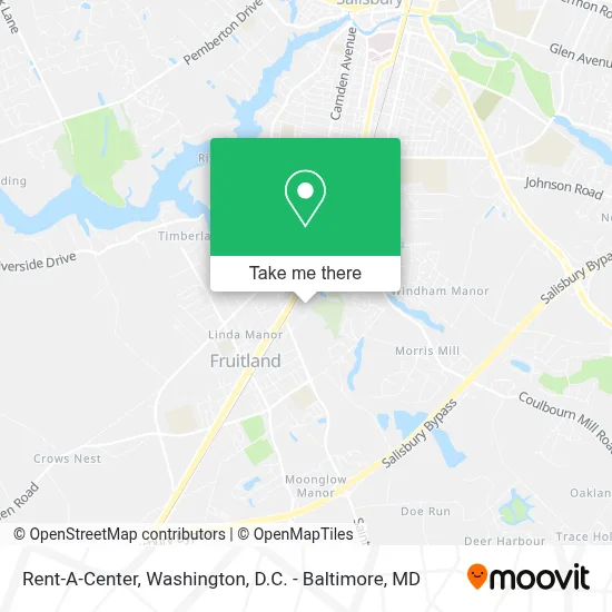 Rent-A-Center map