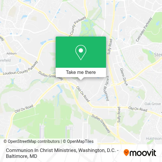 Communion In Christ Ministries map