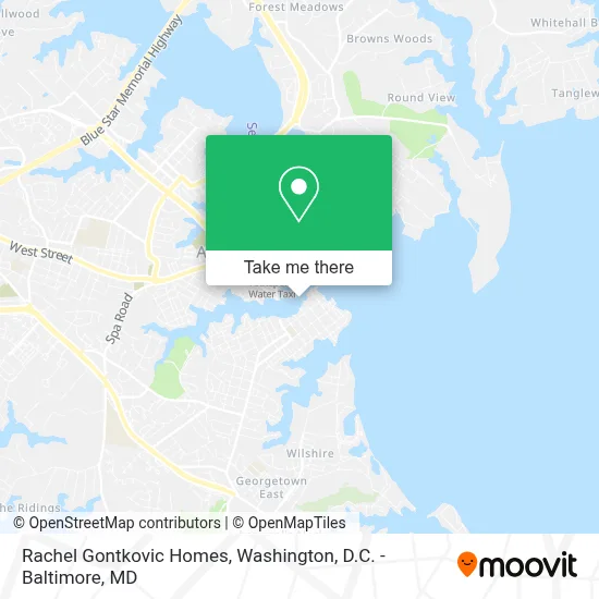 Rachel Gontkovic Homes map