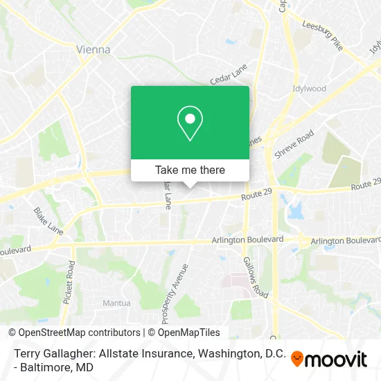 Terry Gallagher: Allstate Insurance map