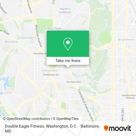 Double Eagle Fitness map
