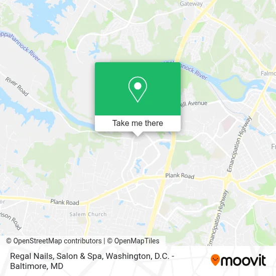 Regal Nails, Salon & Spa map