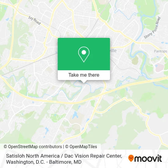 Satisloh North America / Dac Vision Repair Center map