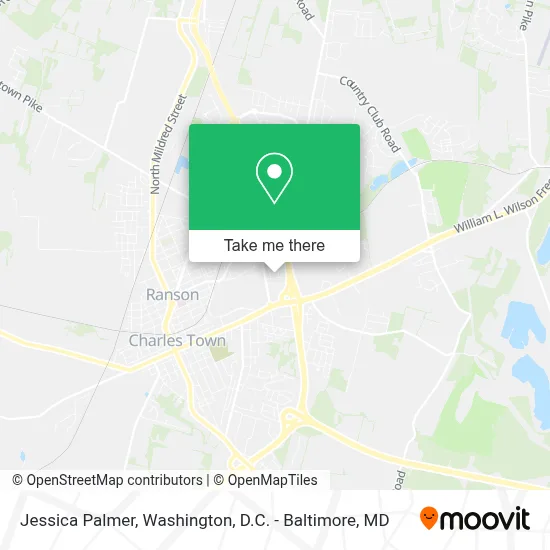 Jessica Palmer map