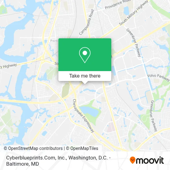 Cyberblueprints.Com, Inc. map