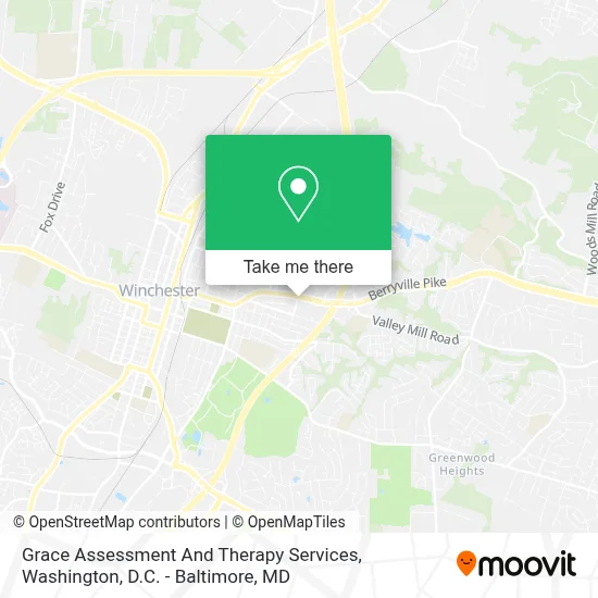 Grace Assessment And Therapy Services map