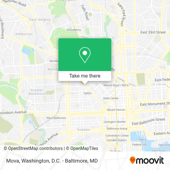 Mova map