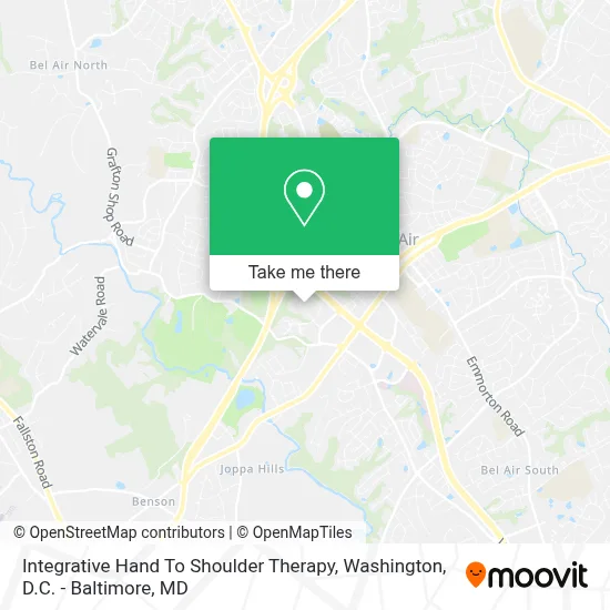 Integrative Hand To Shoulder Therapy map
