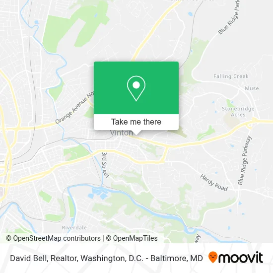 David Bell, Realtor map