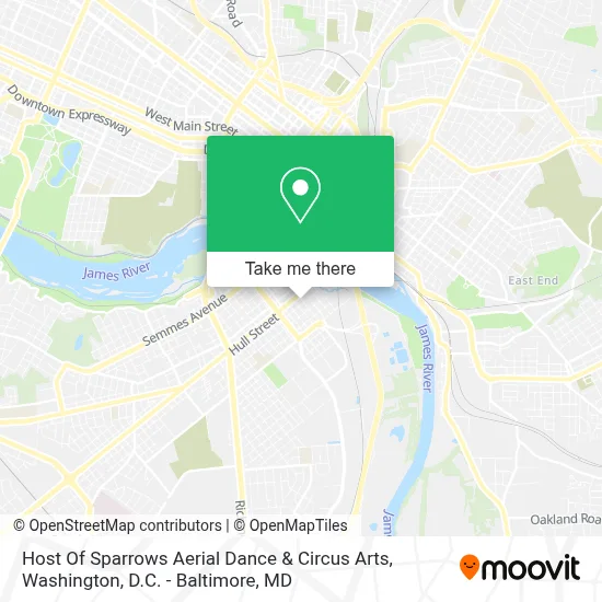 Host Of Sparrows Aerial Dance & Circus Arts map