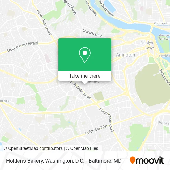 Holden's Bakery map