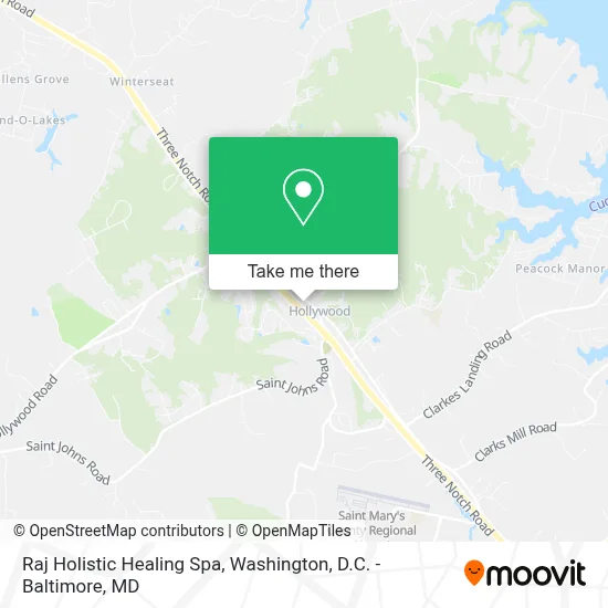 Raj Holistic Healing Spa map