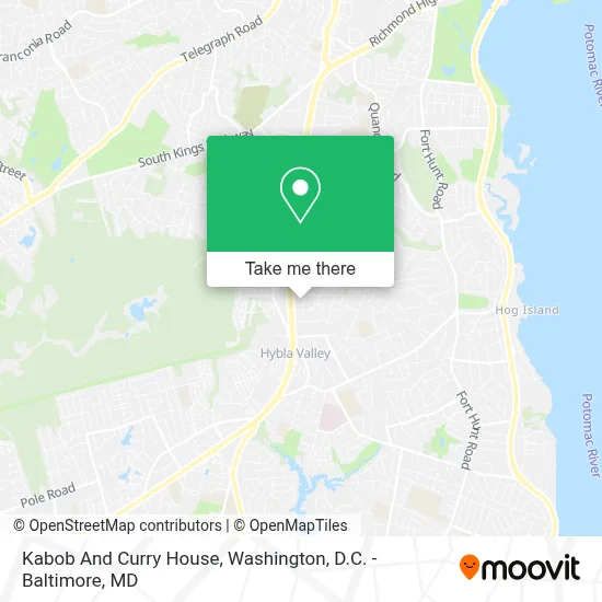 Kabob And Curry House map