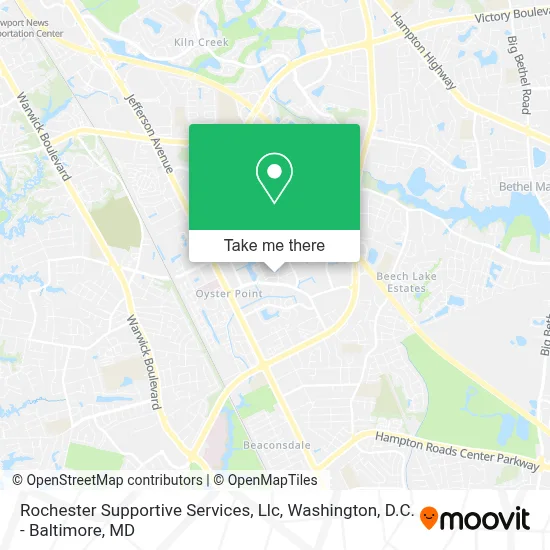 Rochester Supportive Services, Llc map