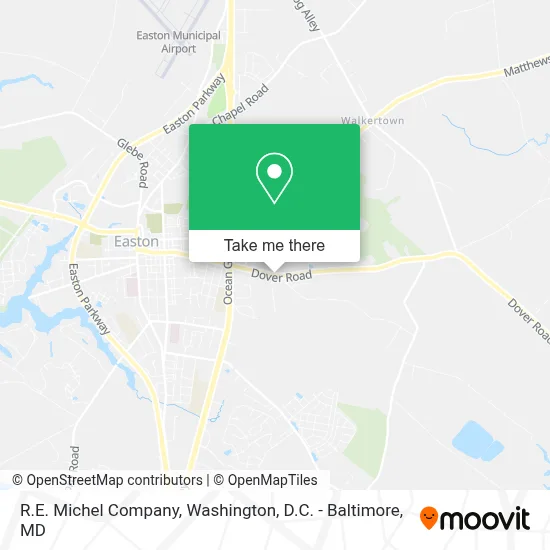 R.E. Michel Company map