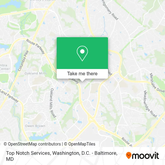 Top Notch Services map