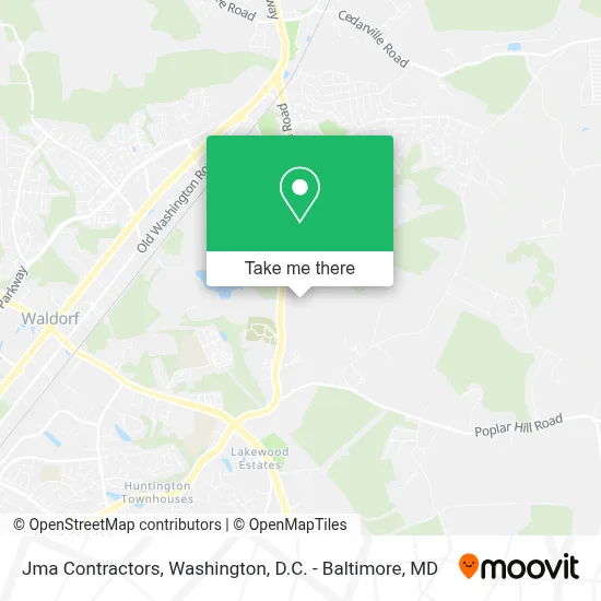 Jma Contractors map