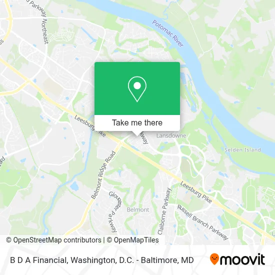 B D A Financial map