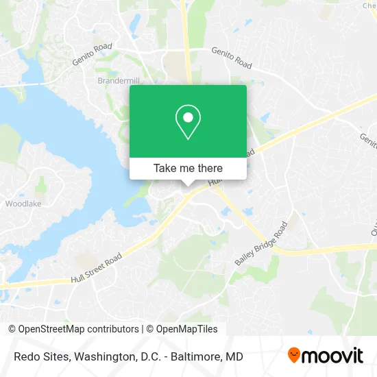 Redo Sites map
