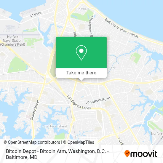 Bitcoin Depot - Bitcoin Atm map