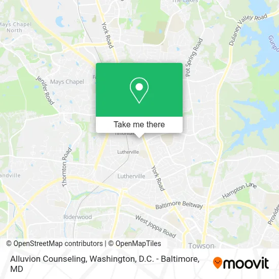 Alluvion Counseling map