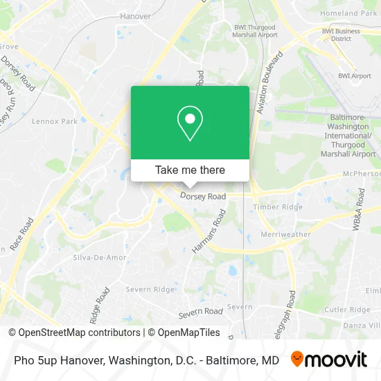 Pho 5up Hanover map