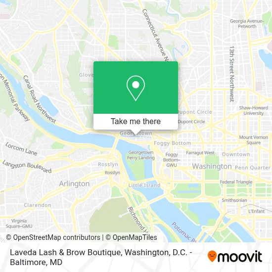 Laveda Lash & Brow Boutique map