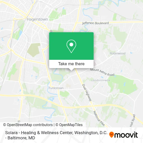 Solara - Healing & Wellness Center map