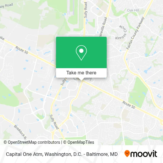 Capital One Atm map